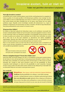 FLORON Brochure inheemse tuinplanten